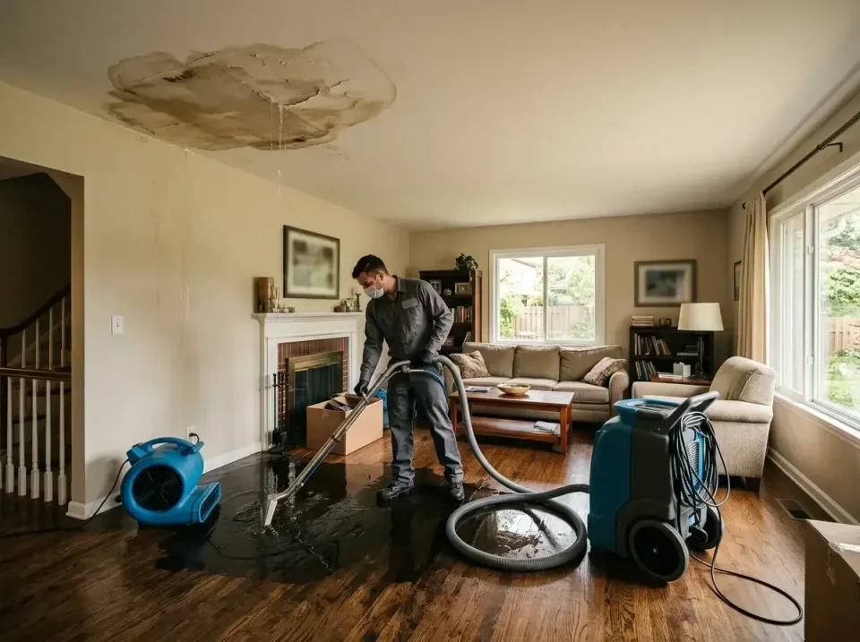 attic-pipe-burst-ceiling-drip-008 — frequently asked questions, Water Damage Restoration & Carpet Care in Petoskey, MI